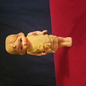 Antique Bisque girl with movable arms